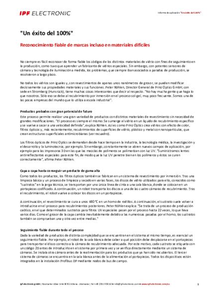 "Un éxito del 100%"