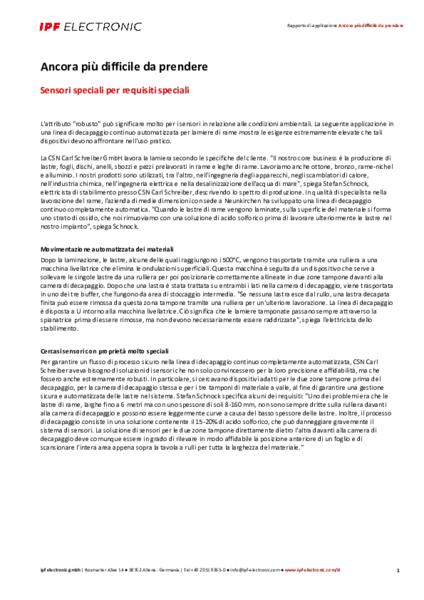 Ancora più difficile da prendere