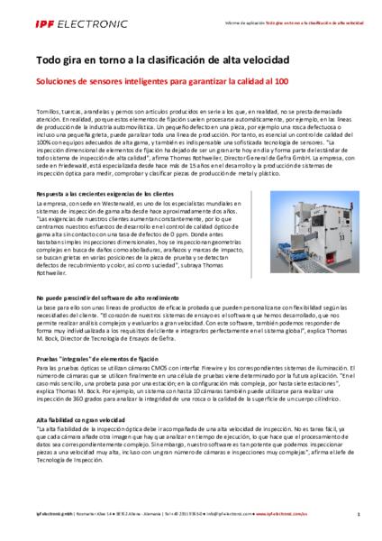 Todo gira en torno a la clasificación de alta velocidad