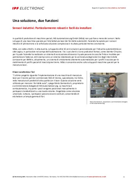 Una soluzione, due funzioni
