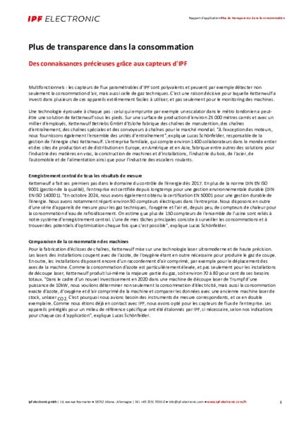Plus de transparence dans la consommation