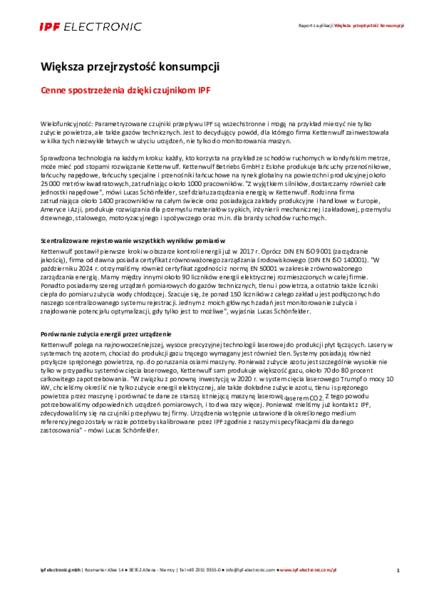 Większa przejrzystość konsumpcji