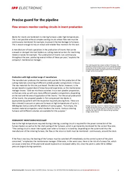 Precise guard for the pipeline