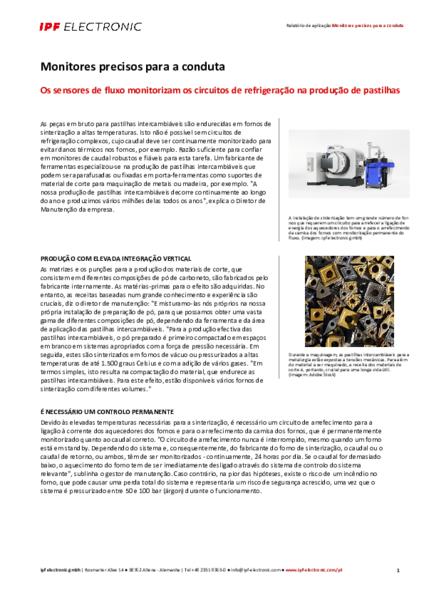 Monitores precisos para a conduta