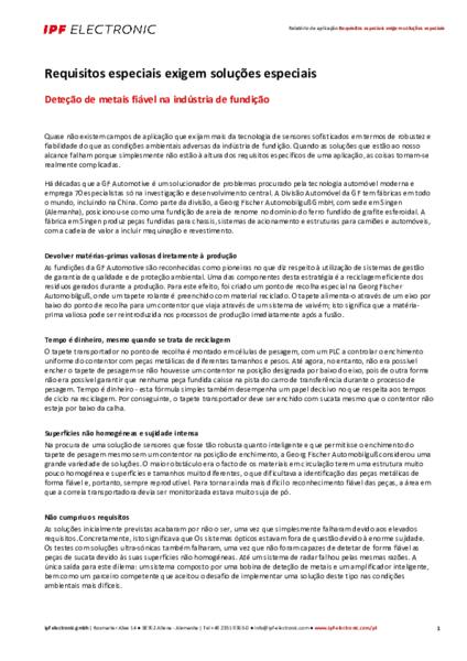 Requisitos especiais exigem soluções especiais