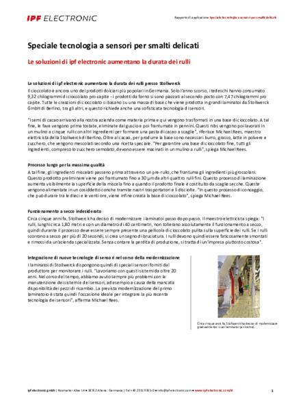 Speciale tecnologia a sensori per smalti delicati