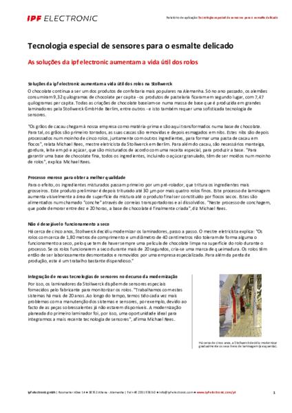 Tecnologia especial de sensores para o esmalte delicado