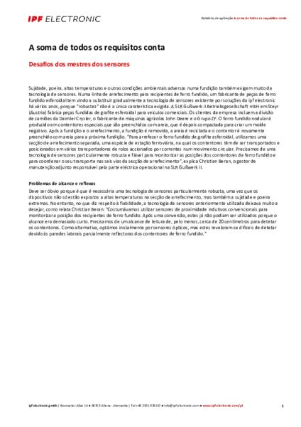A soma de todos os requisitos conta