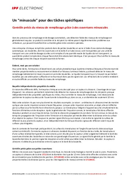 Un "minuscule" pour des tâches spécifiques