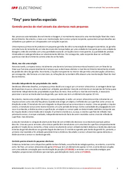 "Tiny" para tarefas especiais