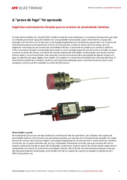 A "prova de fogo" foi aprovada
