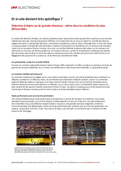 Et si cela devient très spécifique ?