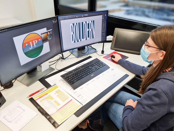Internship as a digital and print media designer