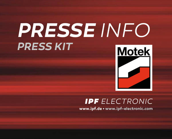 Kit de imprensa digital para a Motek 2024 em Estugarda