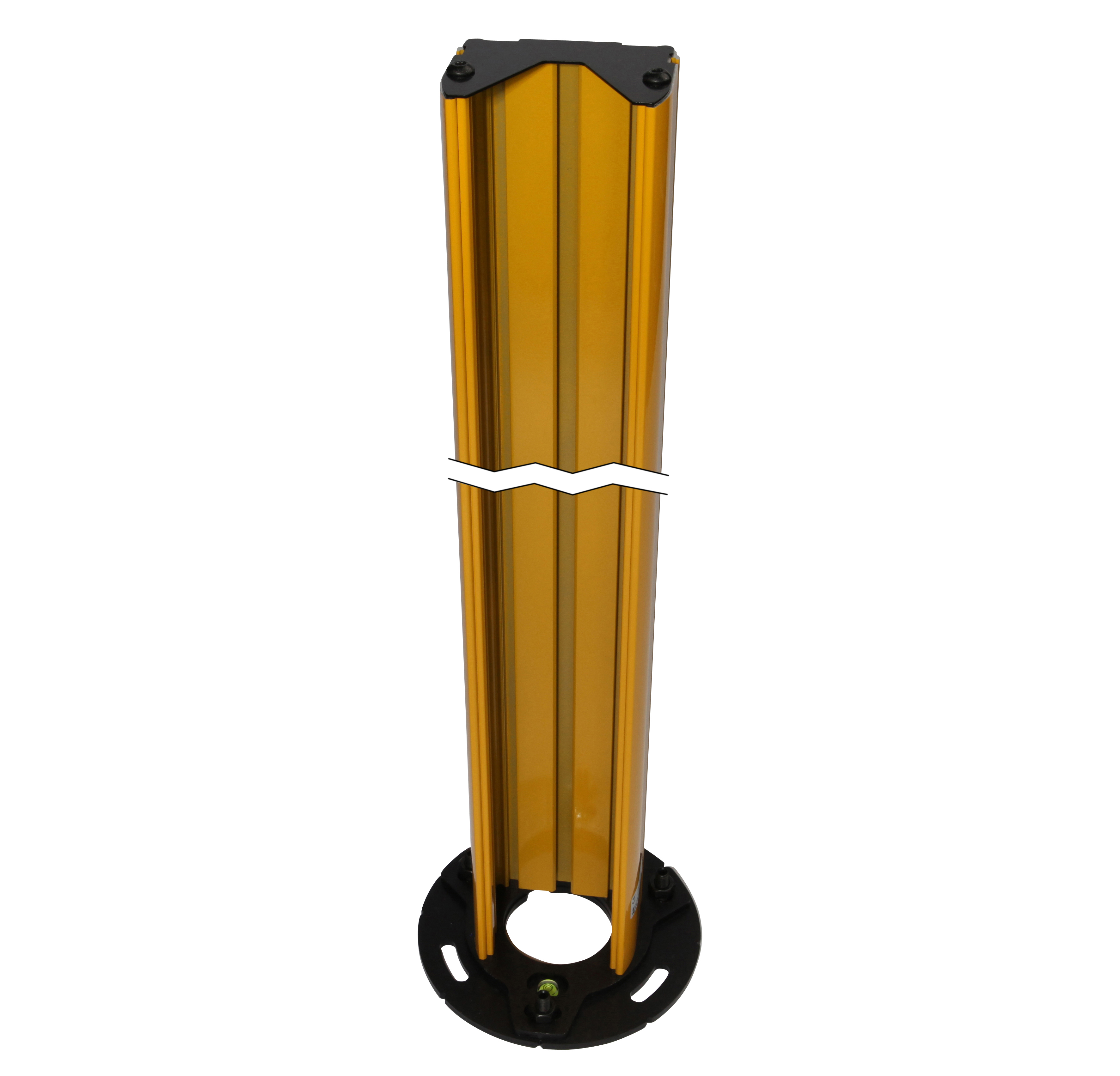 Zubehör Optisch, Schutzgehäuse, 1900mm lang, Aluminium, mit Bodenbefestigung
