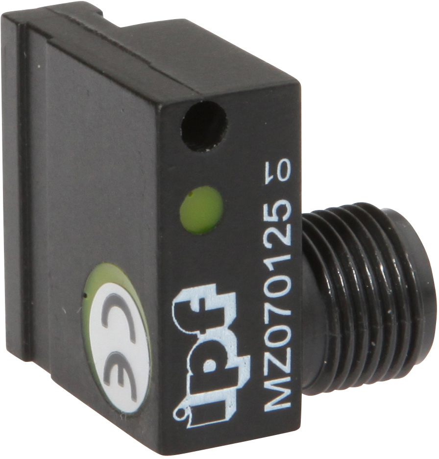 Sensor Magnetisch, Zylinder, 6,2mm T-Nut, 22x23x10mm, 10-30V DC, 1x PNP NO, M12-Steckverbinder 4polig, IP67, Zinkdruckguss, LED, 2,8mT, Einbau seitlich, Lage der Sensorfläche Geräterandbereich