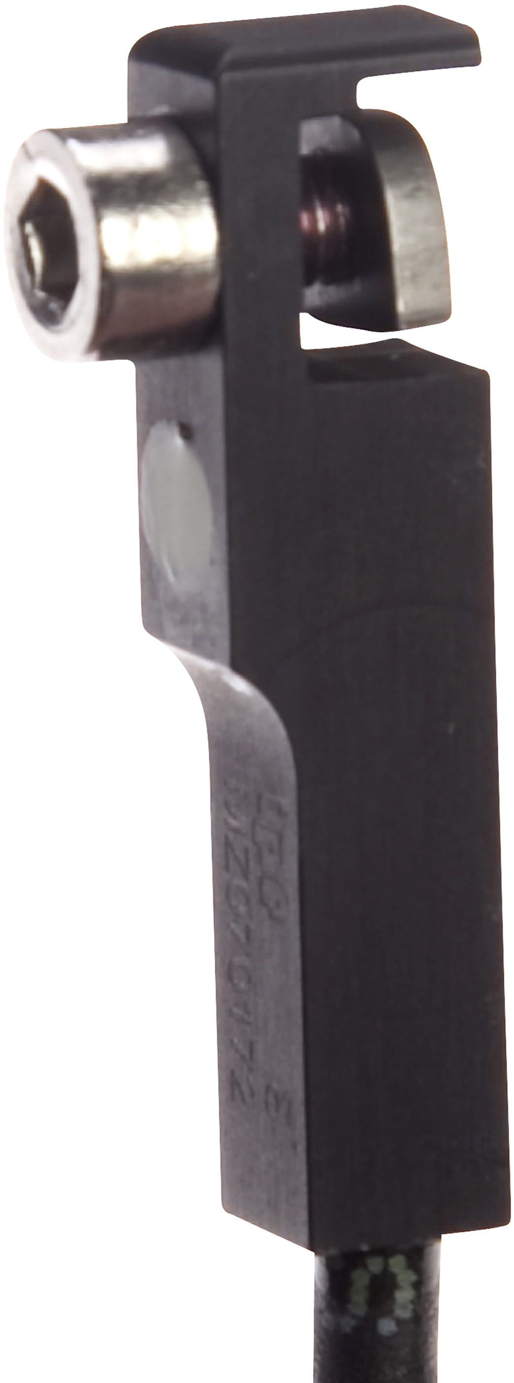 Sensor Magnetisch, Zylinder, 6,2mm T-Nut, 6,5x27x5mm, 10-30V DC, 1x PNP NO, M8-Kabelstecker 3polig 0,3m PUR (Polyurethan), IP67, Aluminium, LED, 2,8mT, Einbau von oben, Lage der Sensorfläche Gerätemitte
