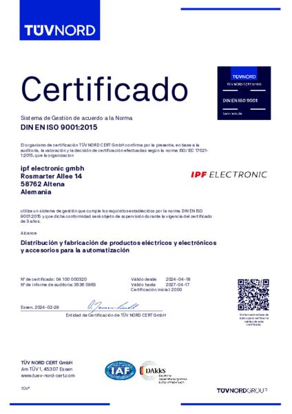 DIN EN ISO 9001