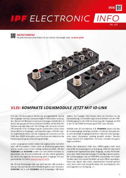 IPF ELECTRONIC INFO Nr. 63