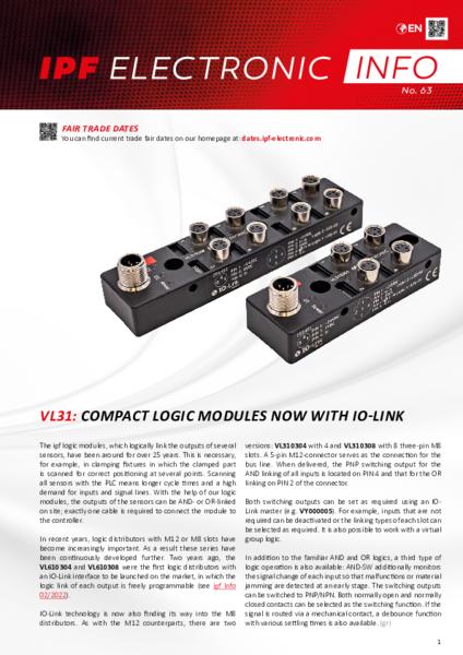IPF ELECTRONIC INFO No. 63