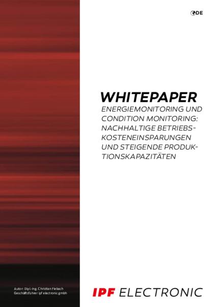 Energiemonitoring und Condition Monitoring