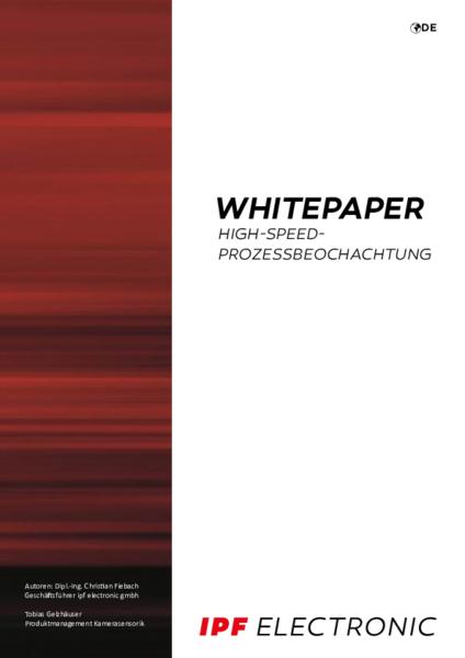 High-Speed-Prozessbeobachtung