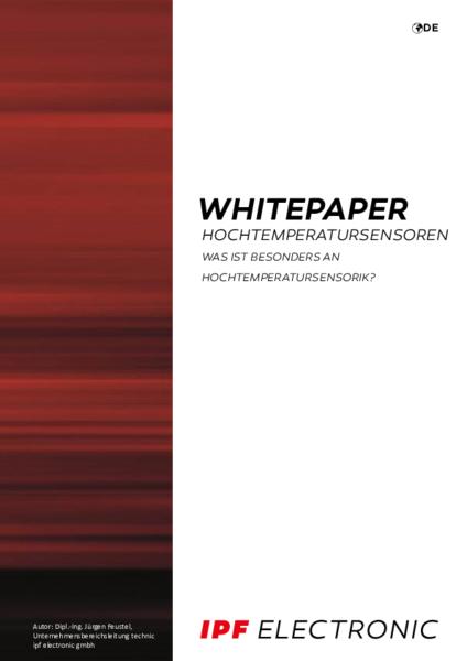 Hochtemperatursensorik
