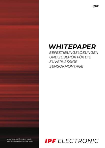 Befestigungslösungen und Zubehör für die zuverlässige Sensormontage
